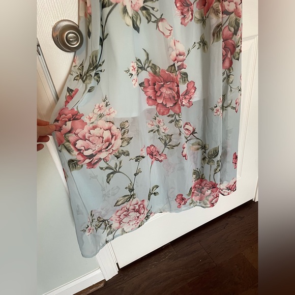 PinkBlush Maternity maxi dress size L - Picture 5 of 5